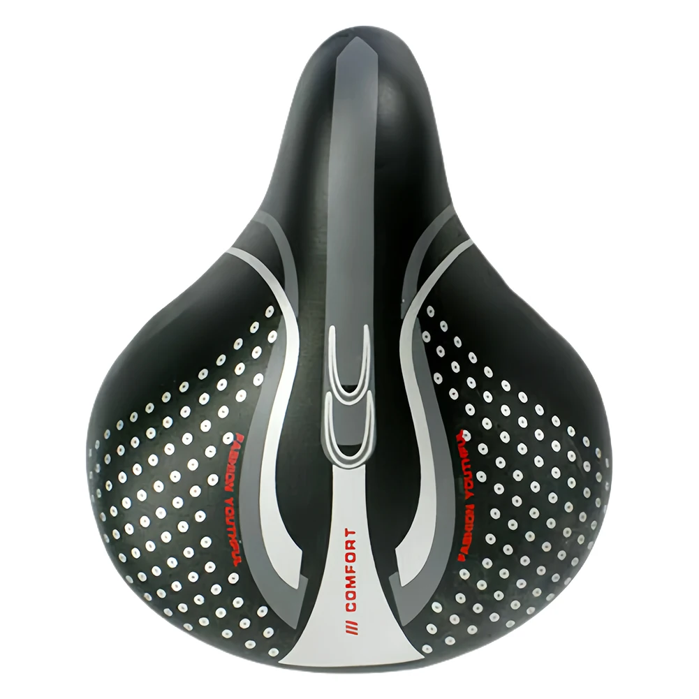 

Bicycle Saddle Cushion PU Leather Soft Cycling Saddle Comfort Road Bike Painless Seat Cover Shock Absorbing MTB Road Bike Saddle