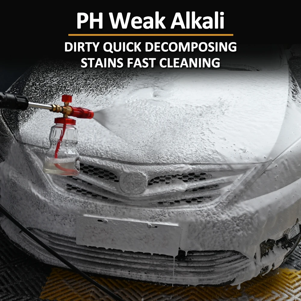 Scrub-Free Car Pre-Wash Shampoo Auto Wash Soap for Pressure Washer Snow Foam Lance / Foam Cannon / Foam Gun