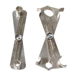 Car Fuel Line Zinc Alloy Hassle Free ABN Fuel Line Disconnect Scissor Tool Removes Quick Disconnect Couplings in