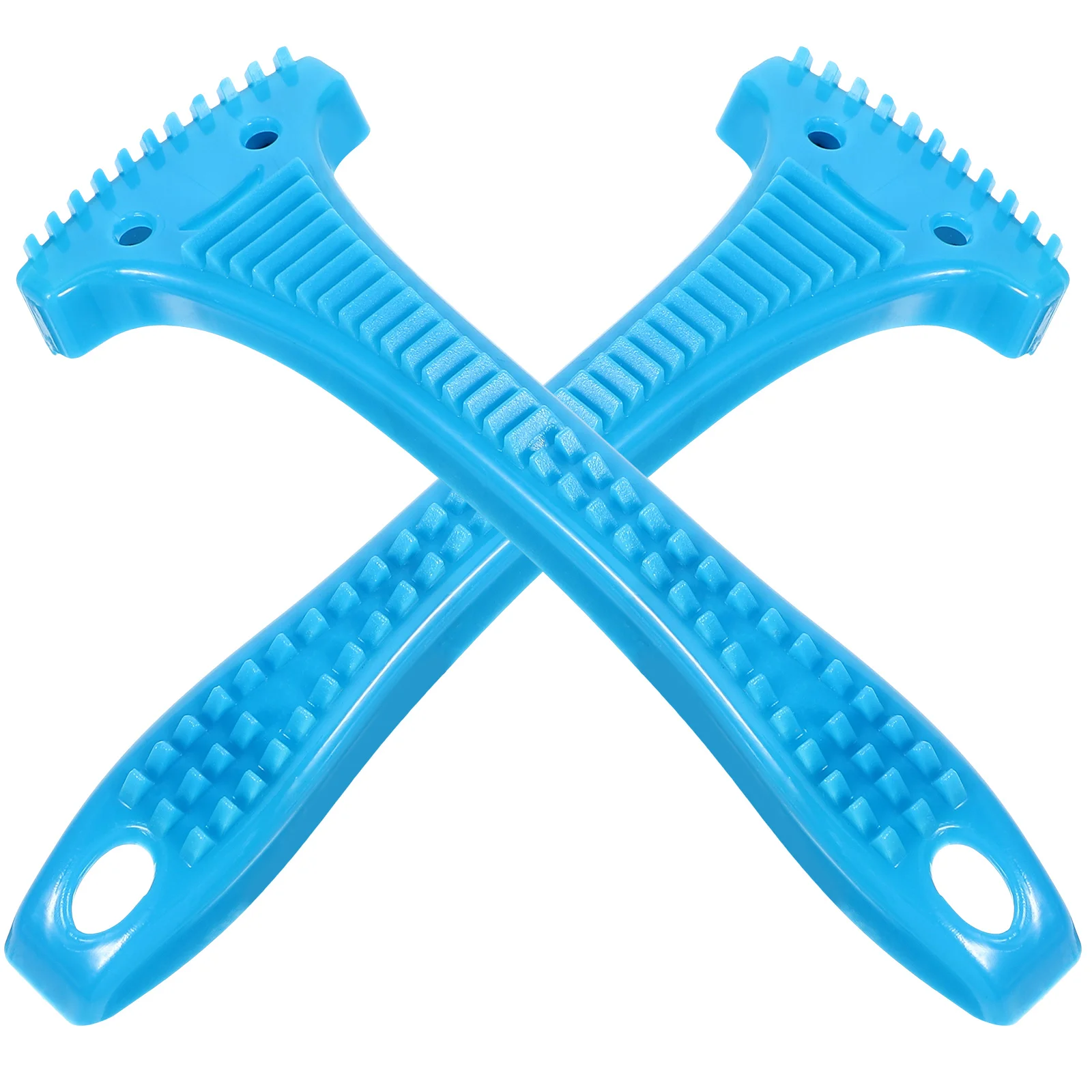 

2 Pcs Foot Planing Knife Dead Skin File Pedicure Tools Callus Remover Handheld Feet Trimmer