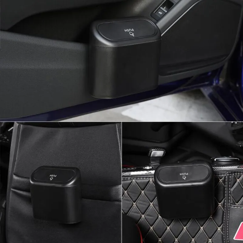 Bote de basura colgante para coche, estuche antipolvo para basura de vehículo, para SsangYong President Rexton Kyron Rodius Actyon korando Tivolan