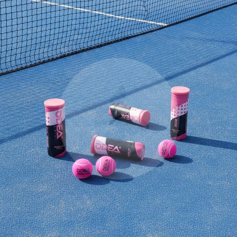 Image of 3 Stück Wettkampfqualität Padel-Bälle, Hochpräzise Premium-Trainings-Tennisbälle für Profispieler zum täglichen Üben