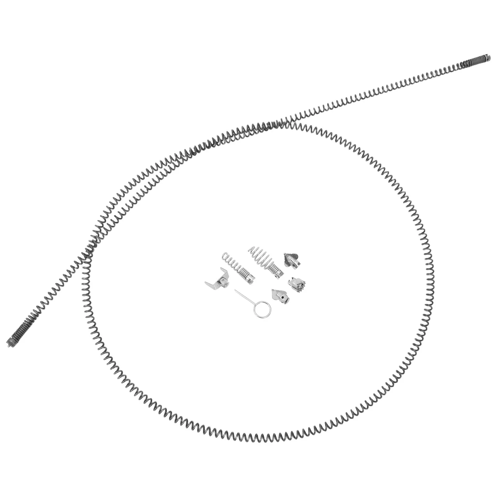

Набор для прочистки труб: многофункциональный инструмент-змея 9,84 фута для удаления засоров в водопроводах и канализации
