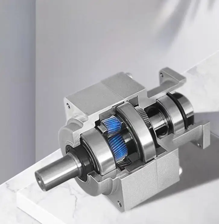 New Shimpo Precision Planetary Gear Reducer Low Backlash High Torque DC24V 25kg Servo Motor Gearbox