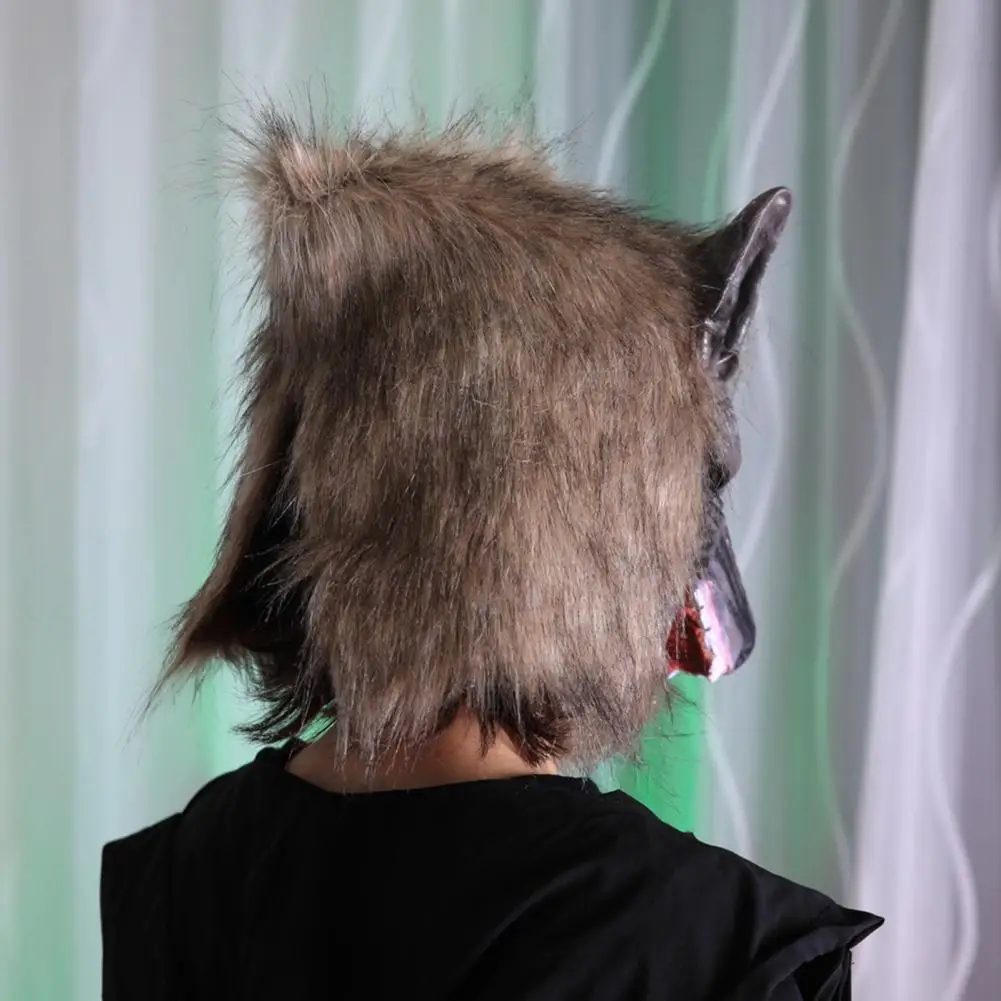 Halloween Werewolf Costume Realistic Werewolf Claws Gloves Furry Paw Costume Accessories Halloween Beast Hands for Party Cosplay