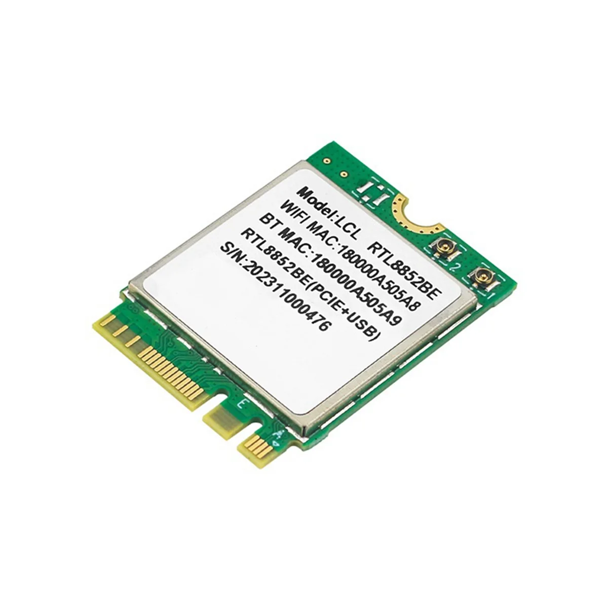 Para Orange Pi 5 Plus tarjeta de red inalámbrica WiFi 6 módulo para OPi5 Plus Wi-Fi 6 + Bluetooth 5,2 Placa de desarrollo