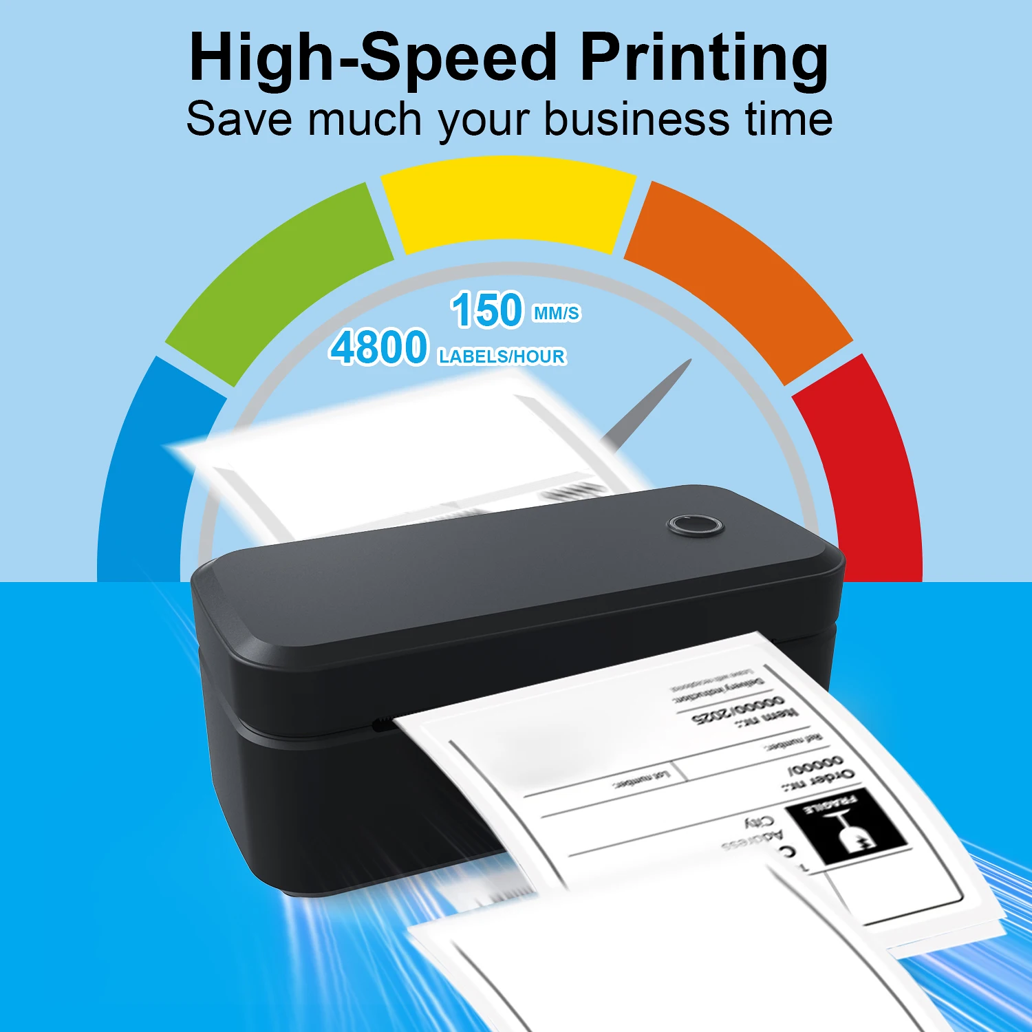 

Marklife Portable Thermal Printer D200 D100 X4 Smart Bluetooth HD Wireless Small Shipping Label Printer For Phone/Laptops