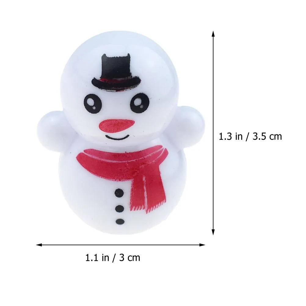 25 stuks mooie sneeuwpop beker creatief kinderen speeltijd hand-oog coördinatie training vroeg onderwijs vaardigheidsontwikkeling helder