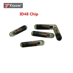 YIQIXIN 5 10 20 50 szklany Transponder chipowy ID48 Chip zdalne odblokowanie odblokowany Chip do skody Honda Porsche wysokiej jakości