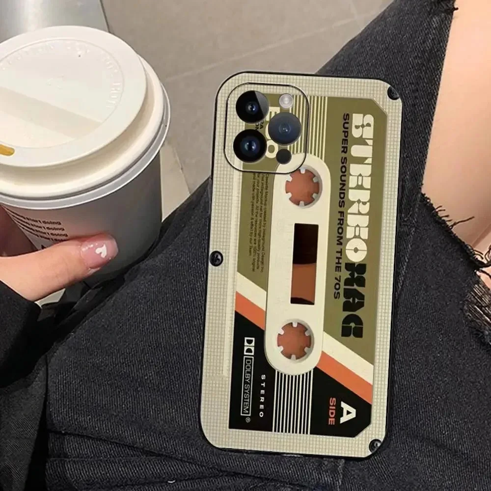 Retro Magnetische Radio-Handyhülle für iPhone 17 16 15 14 13 12 11 Pro Max Mini SE 7 8 Plus 17E Stoßfeste Rutschfeste Schutzhülle Fundas – Detail 5