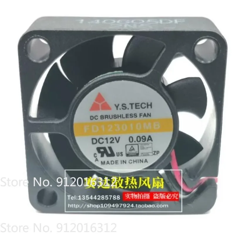 New Cooling Fan for Y.S.TECH 3010 12V 0.09A FD123010MB Double Roll Cooling Fan 30 * 30 * 10MM