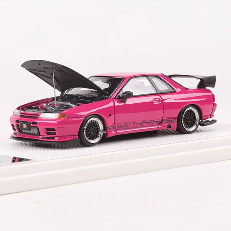 FH model 1/64 nissan Skyline GTR R32 Top Secre VR32 alloy car model decoration