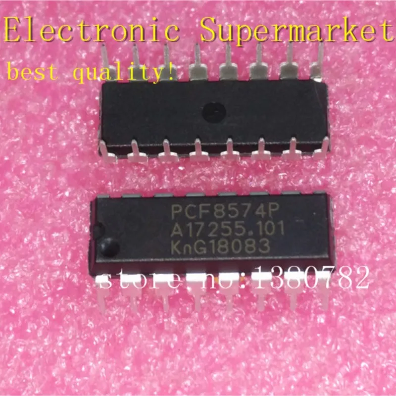 

Free Shipping 50pcs/lots PCF8574P PCF8574 NEW DIP-16 IC In stock!