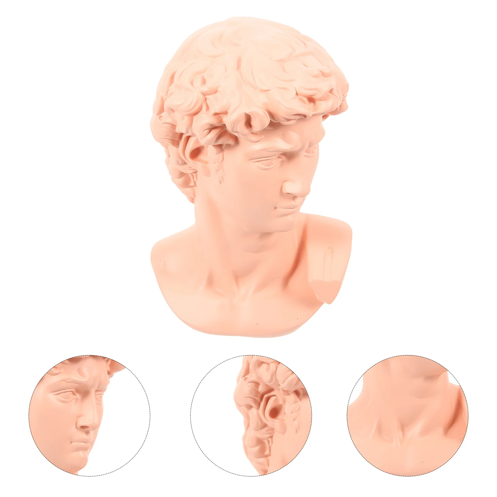 

1pc Statue Decor Character Sculpture Resin Craft Sculpture For Home Office Desktop Decoration Household Ornament Art