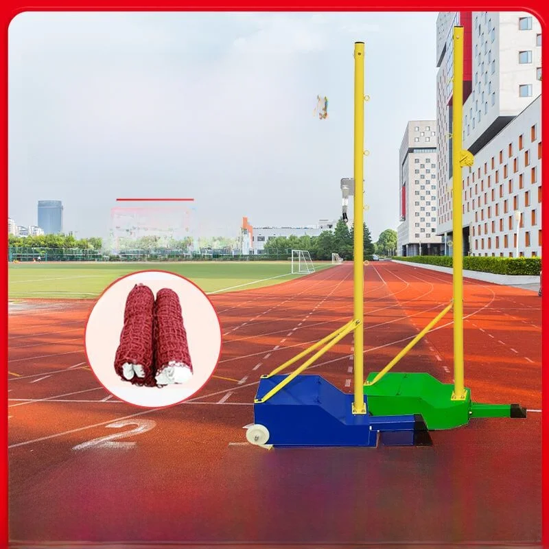

Portable Stand Badminton Net Frame Outdoor Volleyball Cetition Special Frame Net Column Simple Installation Home Use