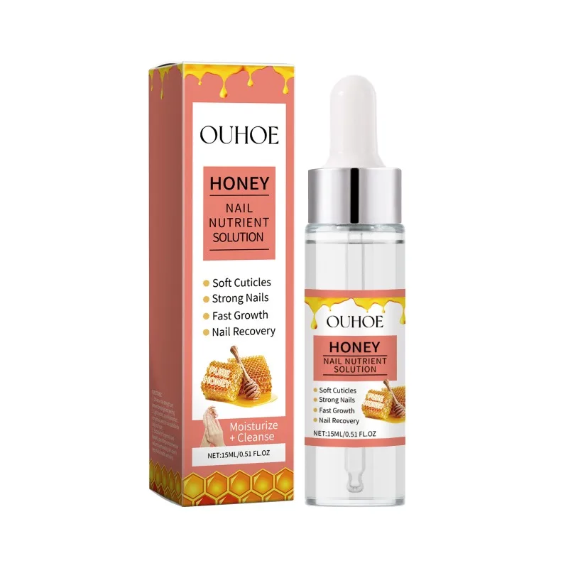 Honey Nail Fungal Treatment Serum Deeply Nourish Fast Removal Repair Gel Anti-infective Toe Fungus Foot Repair Essences Care