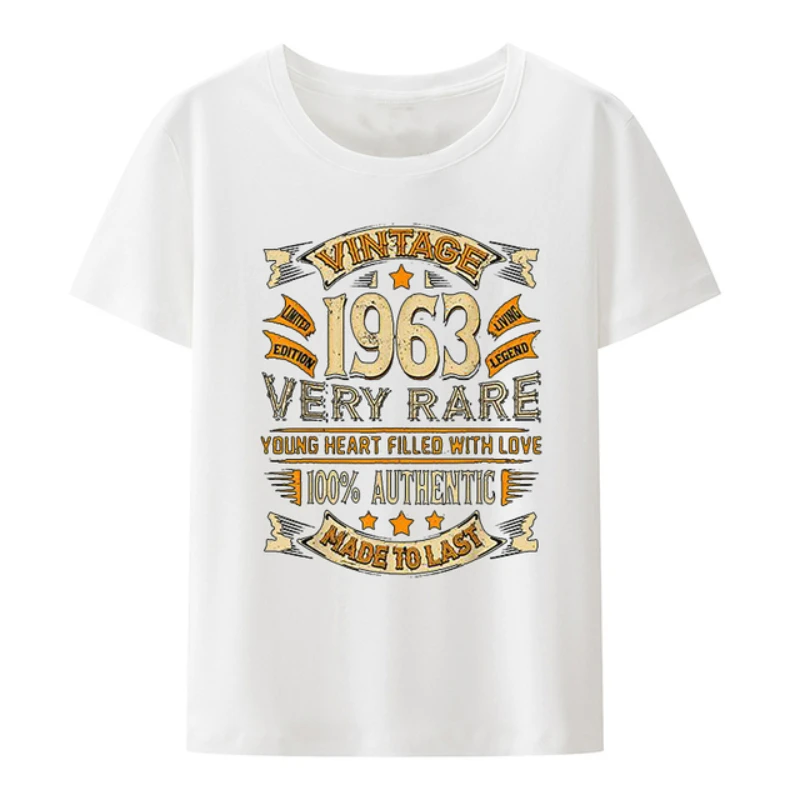 50th Birthday Tee Vintage Legends Born In 1972 50 Years Old T-Shirt Casual Blouse Camiseta Hombre Loose Cool Print Leisure Humor