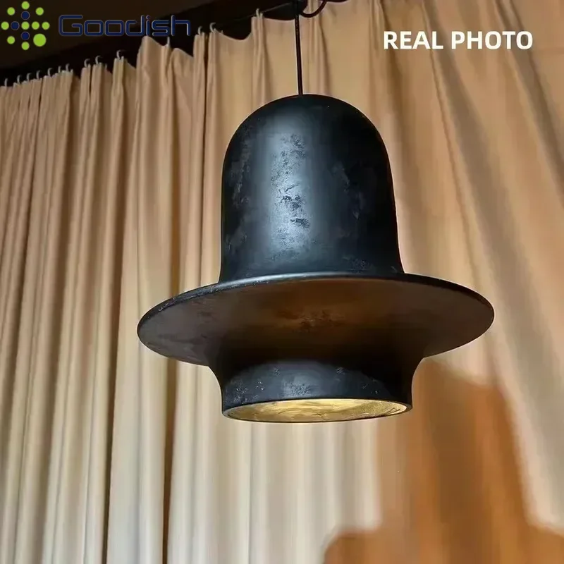 Wabi-sabi Retro Pendant Lights Nordic Chandelier Home Decoration Hanging Lamps for Living Dining Room Hotel Hall Restaurant Bar view 6