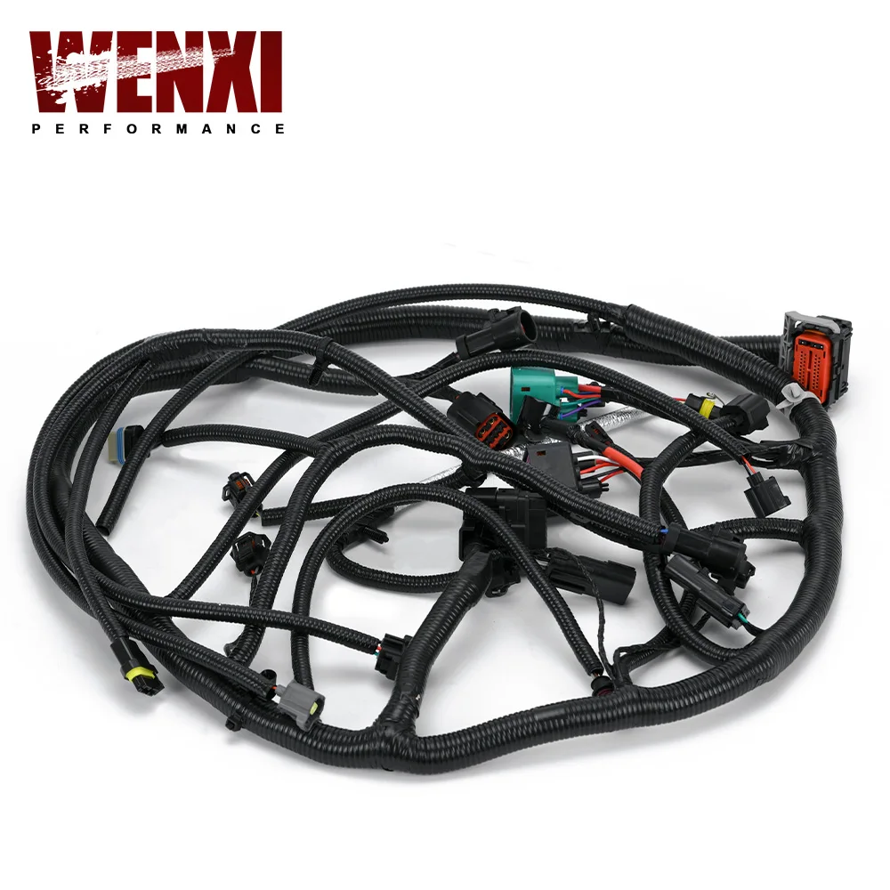 

Wiring Harness Assembly ASSY For 05-05 Ford Excursion 05-07 Ford F-250/ F-350/ F-450/ F-550 For Diesel V8 6.0L 5C3Z12B637BA