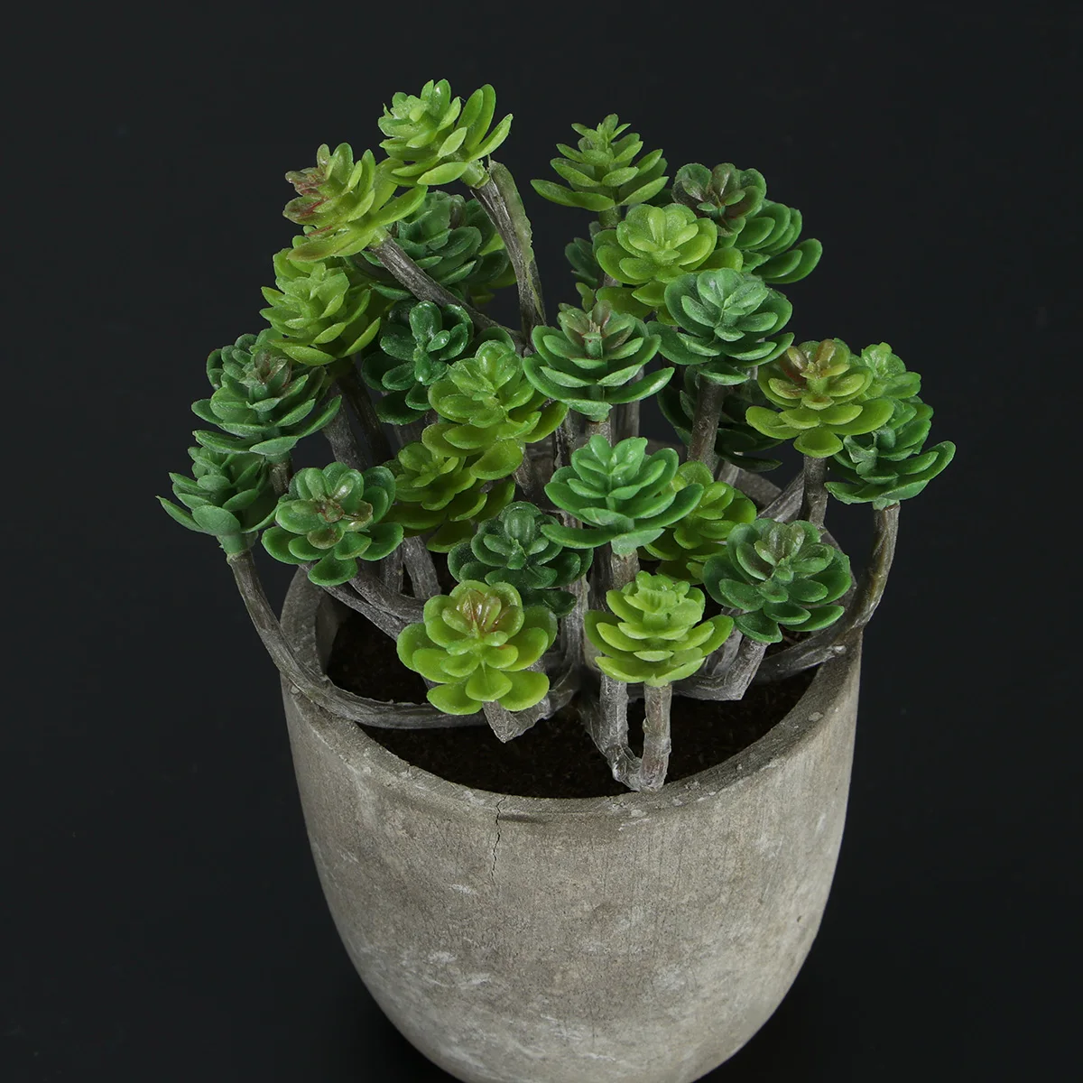 

Artificial Succulents Simulated Plant Bonsai Fake Potted Plants for Room Pots Planters