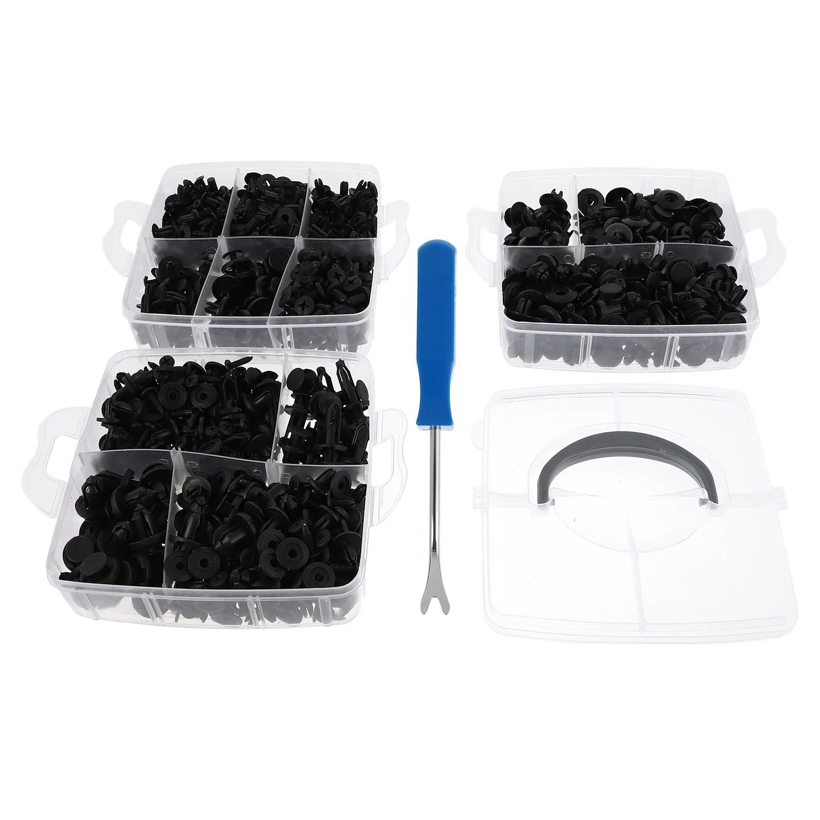 

626 Pcs Car Fasteners Clips Auto Retainer Bumper Repair Kit Vehicle Rivet Heavy Duty Sturdy Multiple Sizes Door Trim Suitable