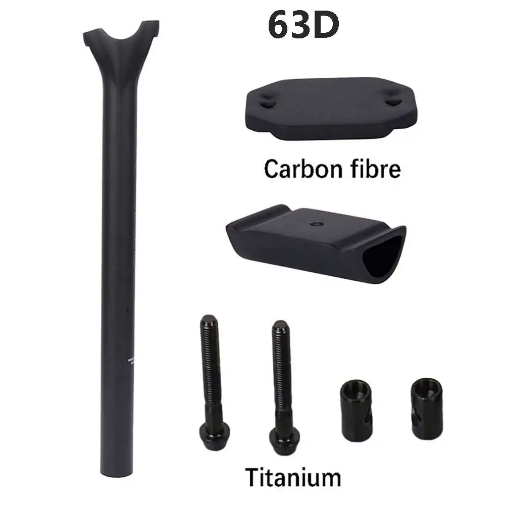 MTB Carbon Fiber Seat Post 27.2/30.9/31.6mm Road Bike Seatpost Suitable for carbon rail saddle UD Matte Bicycle Parts