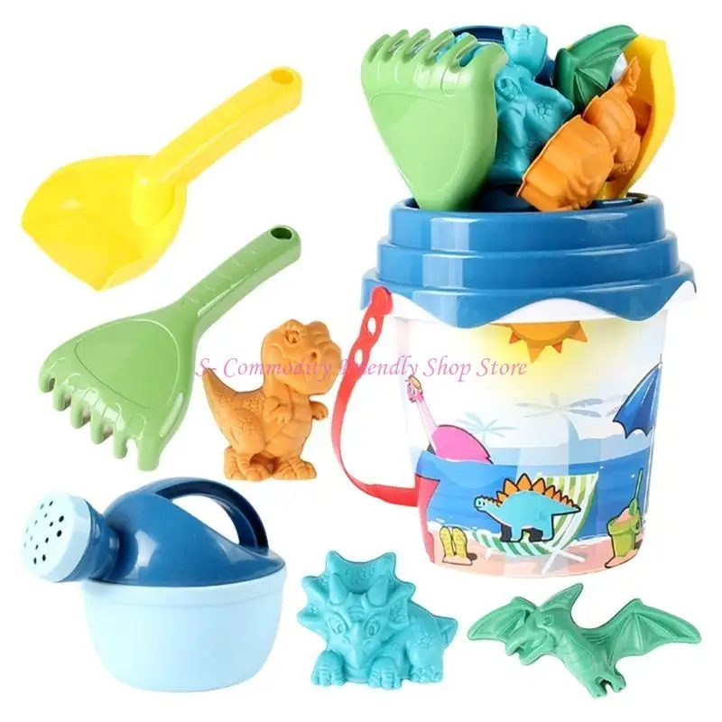 85AE Sand Toy for Toddlers Kids Digging Sand Spade Molds Rake Sand Seaside Outdoor Digging Play Game for Children