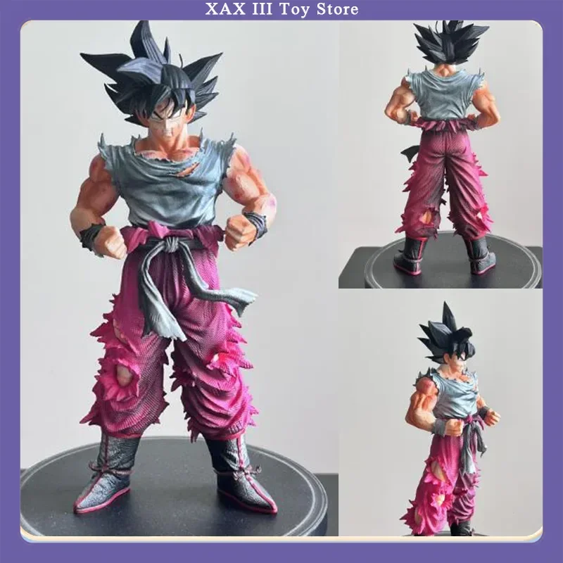 

Hot 27cm Dragon Ball Anime Figure Ys Goku Action Figure Super Saiyan One Anime Peripherals Customized Products Model Toy Gift