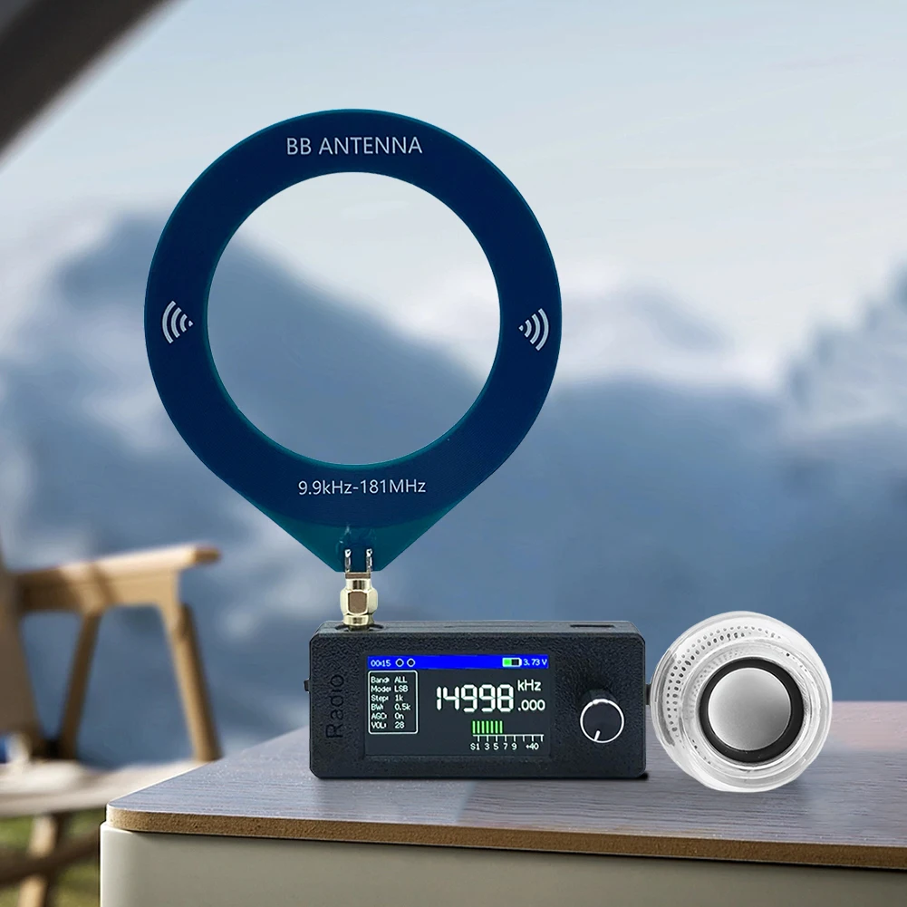 SI4732 Карманное радио 0,5-108 МГц LSB USB AM FM Вседиапазонный радиоприемник с внешним динамиком HF SW MW VHF Радио для дома и улицы