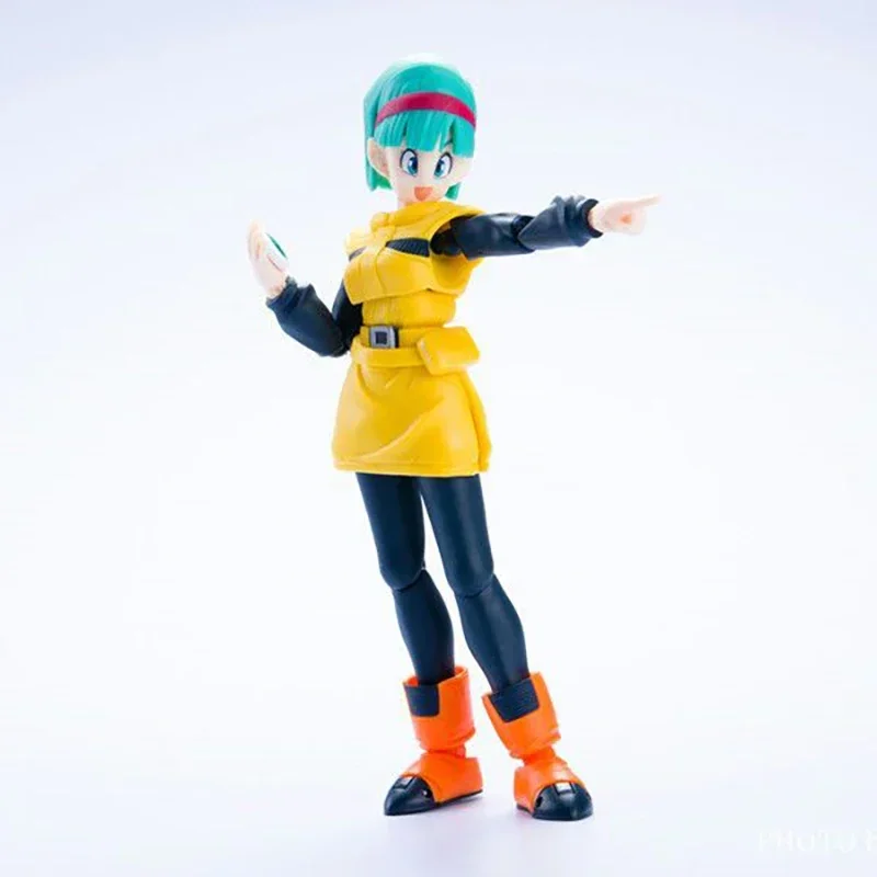 Bandai Genuine Original  SHF DRAGON BALL Z BULMA NAMEK TAMASHII NATIONS SHFIGUARTS      Anime Action Figures Toys For Boys Girl