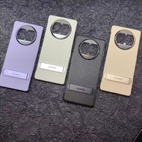 Original Huawei Mate X3 PU Leather Kickstand Case Phone Protective Holder Cover Folding Shockproof Bumper For Huawei MateX3 X 3