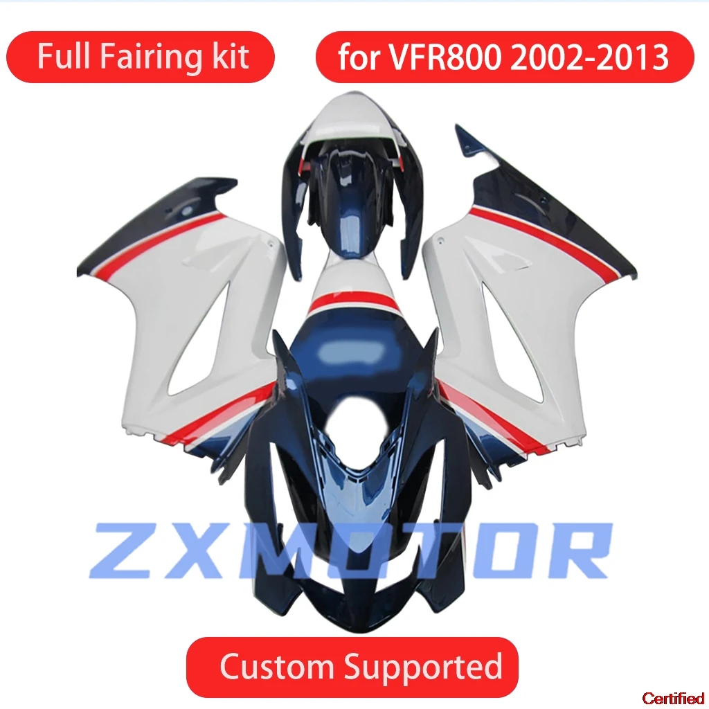 Fit for HONDA VFR800R 2002-2012 Motorcycle Fairings Aftermarket Injection Molded ABS Fairing Kit