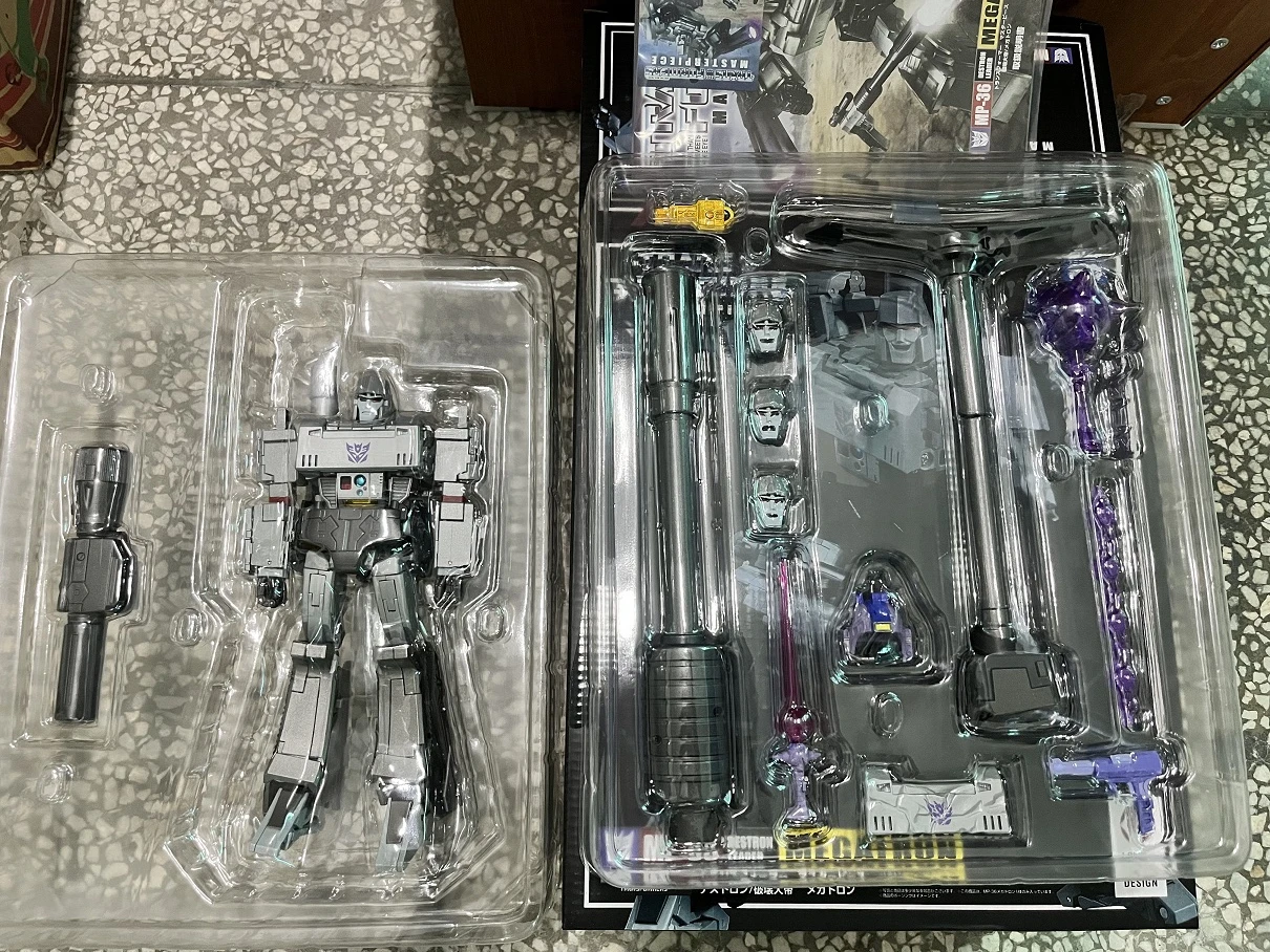 TAKARA TOMY IN BOX KO TKR Transformation Figure Masterpiece MP36 MP-36 Megatron Action Figure Chart Out of Print Rare