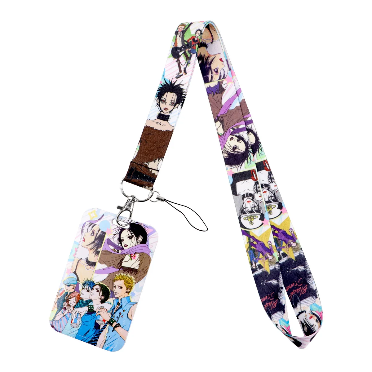 

Anime Nana Cartoon Credential Holder Cute Lanyards for Key Neck Strap For Card Badge Gym Keychain Keyring Accessories Cute Gifts