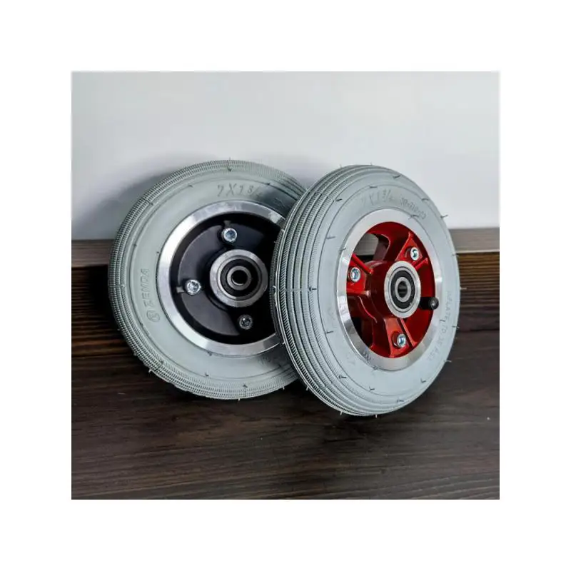 

1Pcs 7 inch rubber wheels & M8/M10*170mm rubber single wheels/inflatable wheels