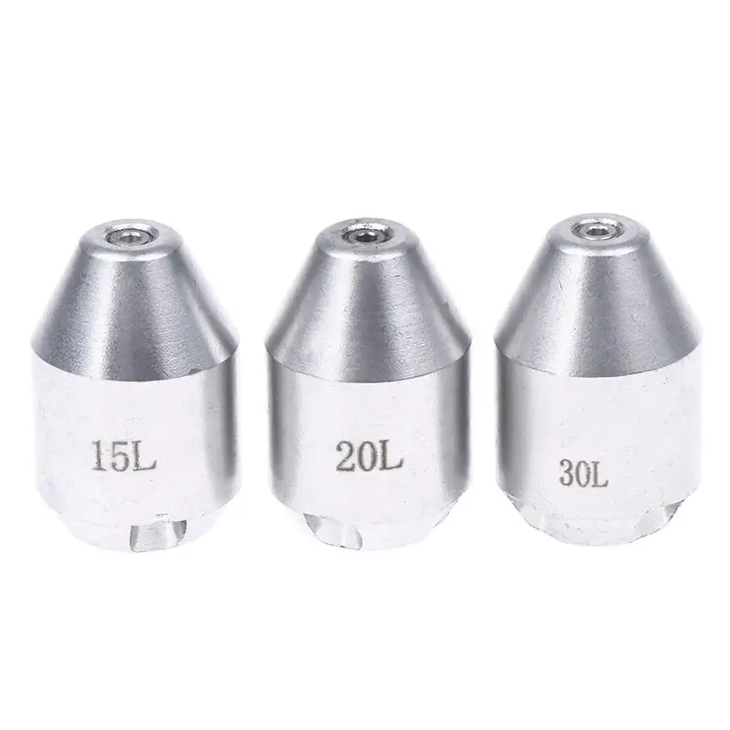 

Pressure Washer Accessory Kit with 1/4" Stainless Steel Sewer Jetter Nozzle 5000 Psi