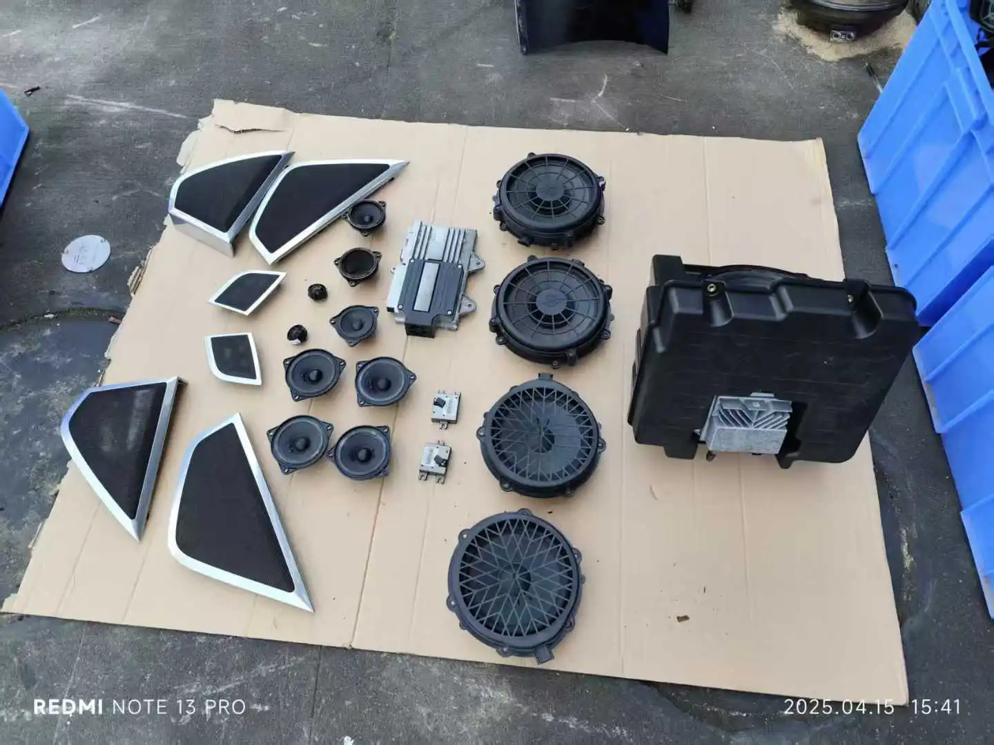 Original Disassembled Parts Set for  970/ Horn Speaker & Sound System