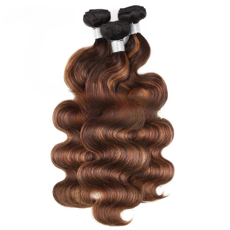 

Real hair T1B-4/30Body color hair curtain accessories human hair