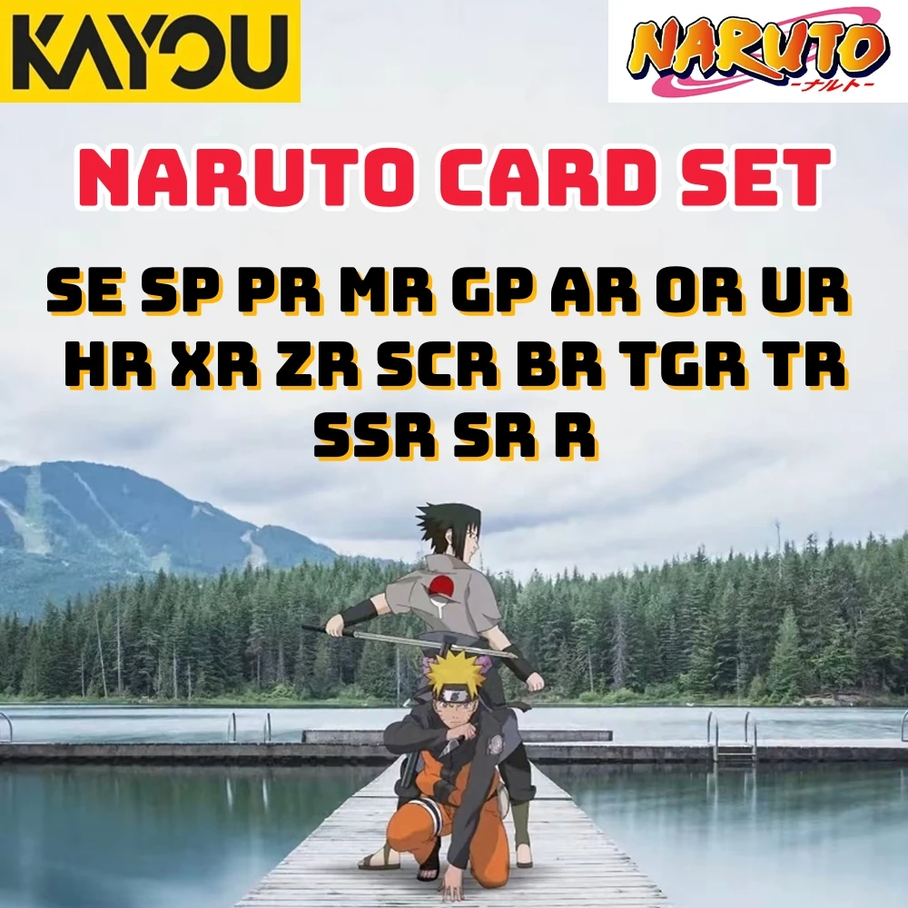 طبعة محدودة Kayou Naturo مجموعة من البطاقات بطاقة أنيمي نادرة SE SP MR أو GP SLR AR UR SSR جمع فلاش TCG لعبة أطفال هدايا عيد الميلاد