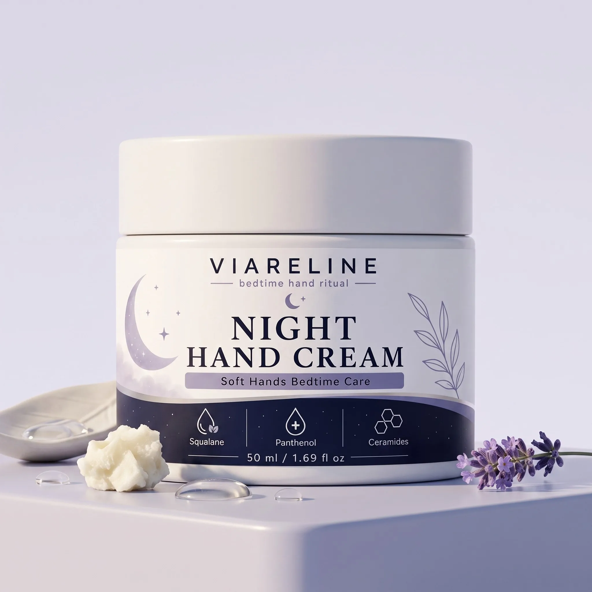 Night Hand Cream Long Lasting Moisturizing Improve Rough Skin Improves Elasticity Soothing Softening Hand Skin Anti Chapping