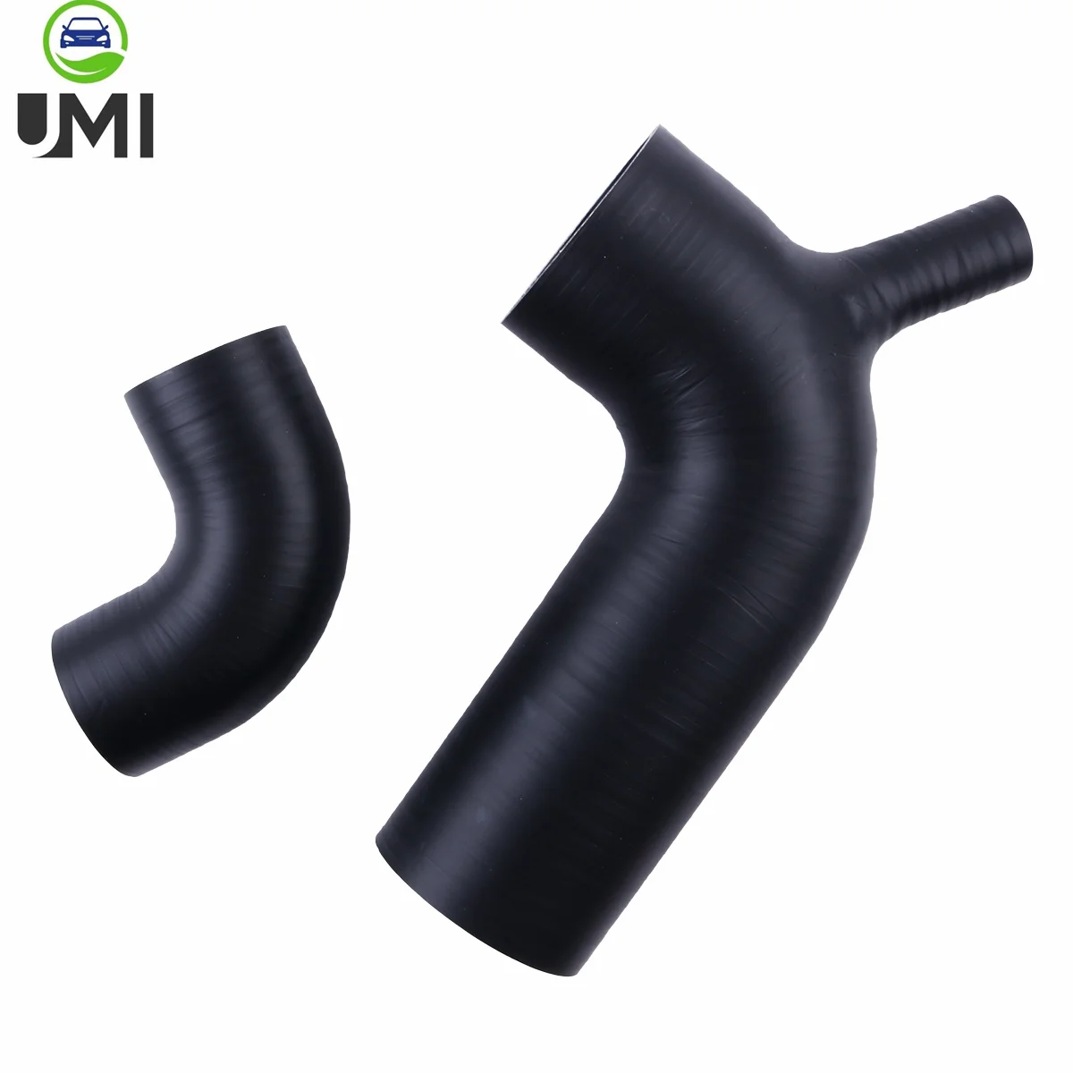 

2PCS For Jeep Wrangler JK 2.8 CRD Diesel 2007-2017 4721136AG 4721136AH Car Silicone Hose Air Cleaner Pipe Intake Tube 2008 2010