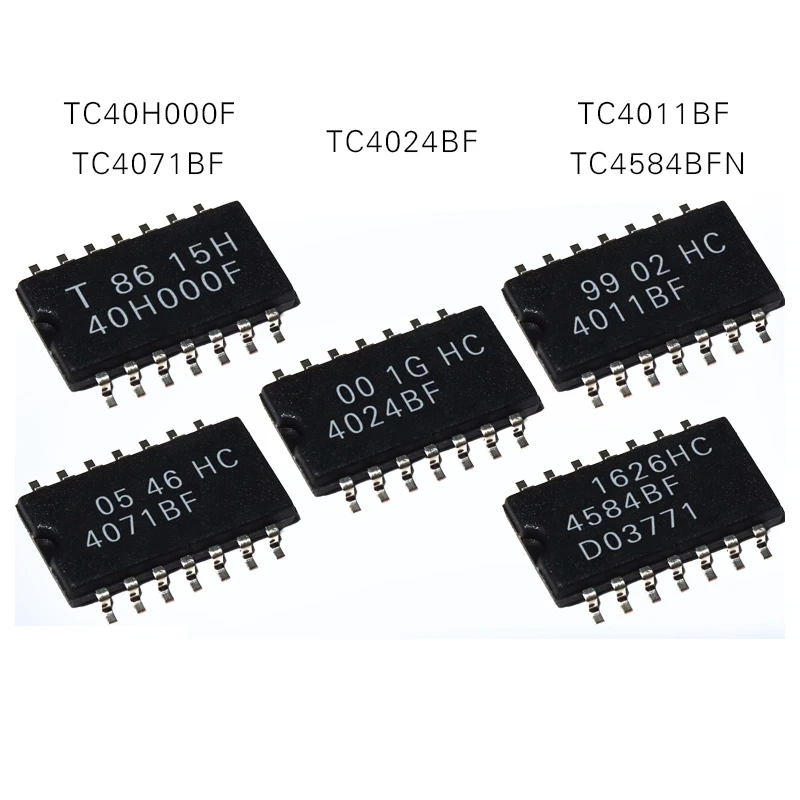 1PCS TC4071BF TC4011BF TC4584BFN TC40H000F TC4024BF