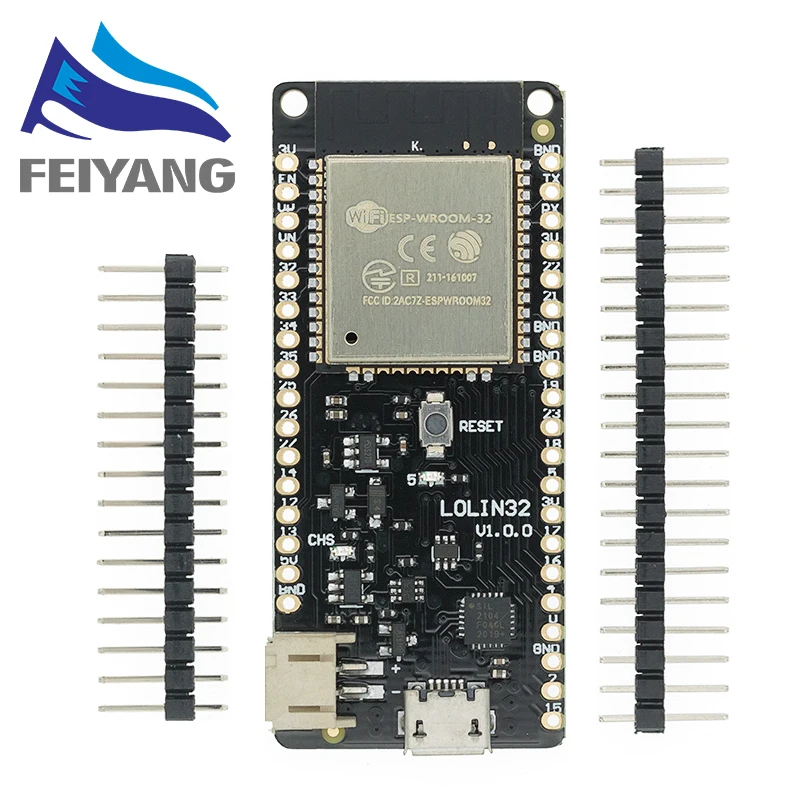 1PCS ESP32 ESP-32 ESP-32S ESP32S For WeMos Mini D1 Wifi Bluetooth Wireless Board Module Based ESP-WROOM-32 Dual Core Mode CPU