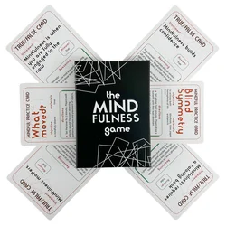 Mindfulness Therapy Games The Mind fulness Game Social Skills Kids Teens And Adults 40 Cards For Playing Card Game Board Game