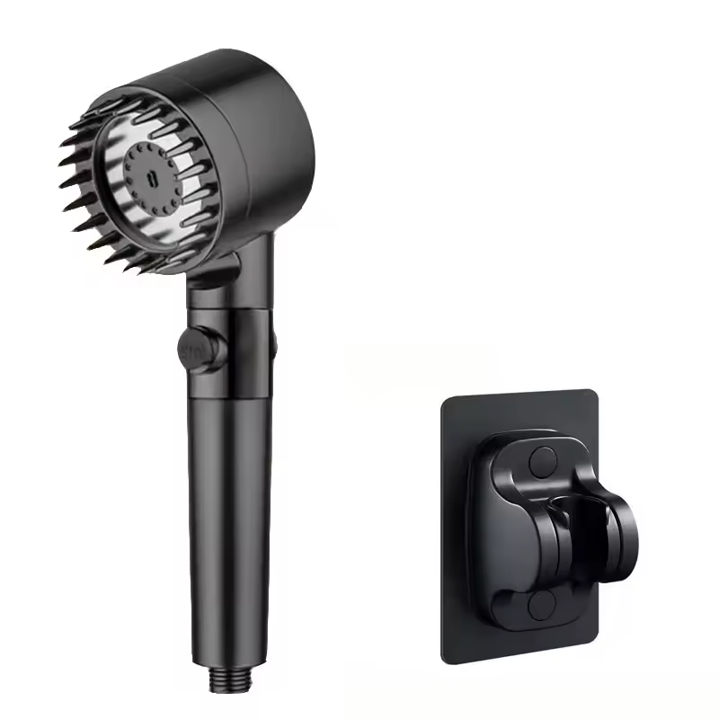 Shower filter four modes bathroom accessories head massage showerhead replete for shower heads knobs showers parts fixture home - Image 12
