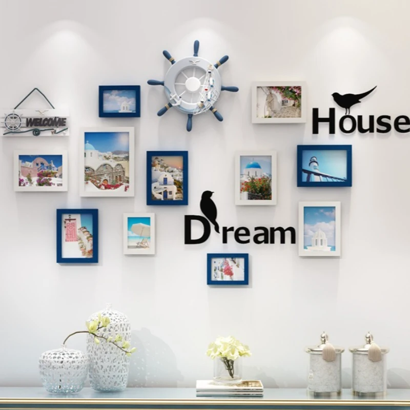 Modern Decorative Wall Frame Picture Frames Personalized Gifts Picture Frames Unusual Hotel Advanced Marcos Fotos Bedroom Frame