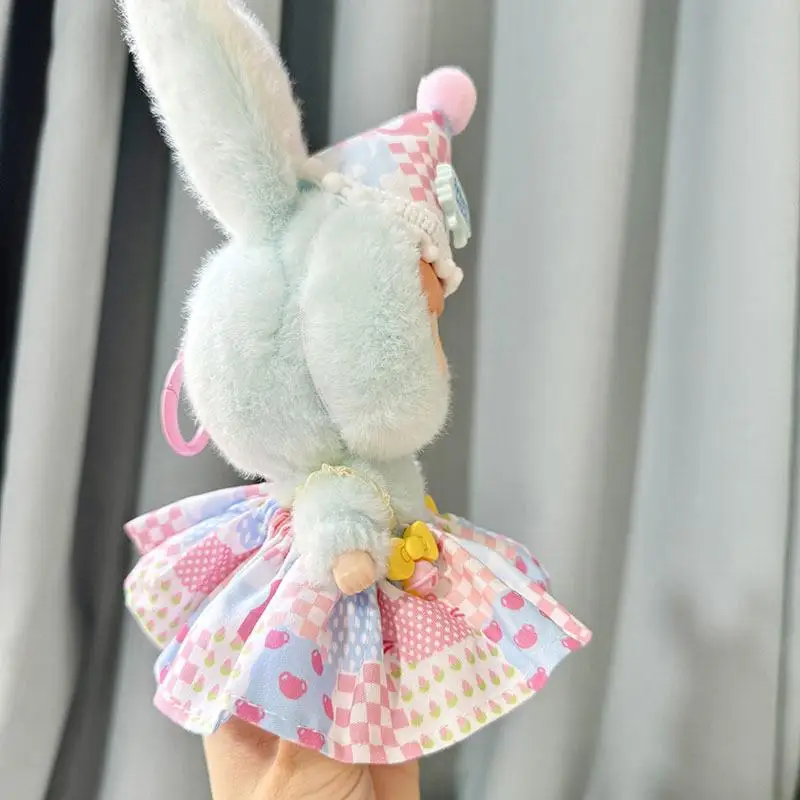 Tenue Zzoton Bunny Butter, série Delicious Tutu, vêtements en peluche, ensemble de chapeaux colorés, gâteau, 14cm