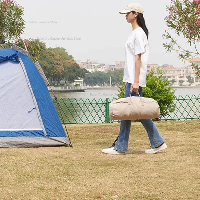 Asiento inflable nórdico para personas perezosas, asiento inflable fácil de llevar, descanso del día, muebles de exterior, Divano HBAS