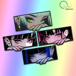 Car sticker anime animation look JDM body scratch cover computer case decoration waterproof sticker