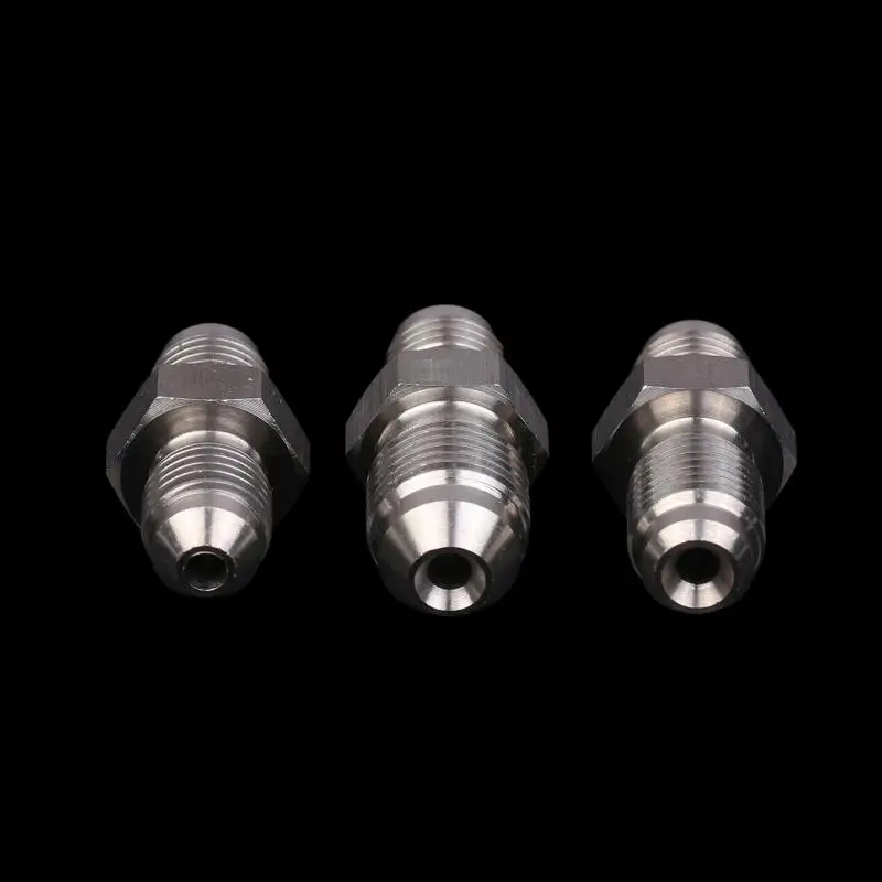 Piezas de Modificación Automotriz, Adaptador AN3 M12X1, Conector de Alambre Exterior de Acero Inoxidable M10X1
